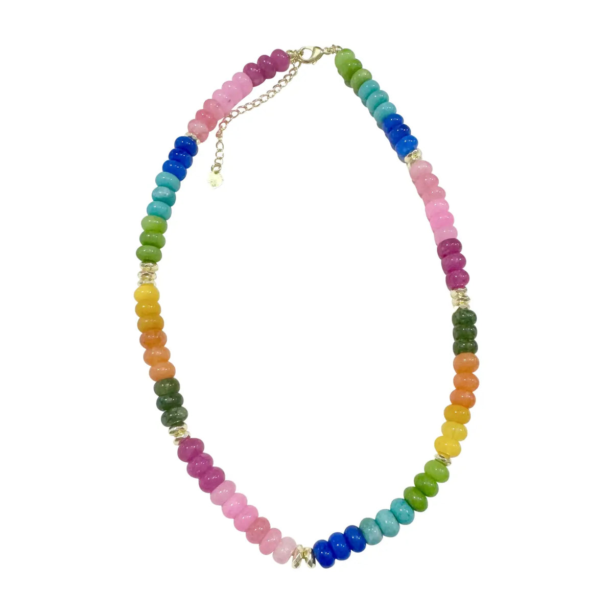 Kerry Necklace Dark Rainbow