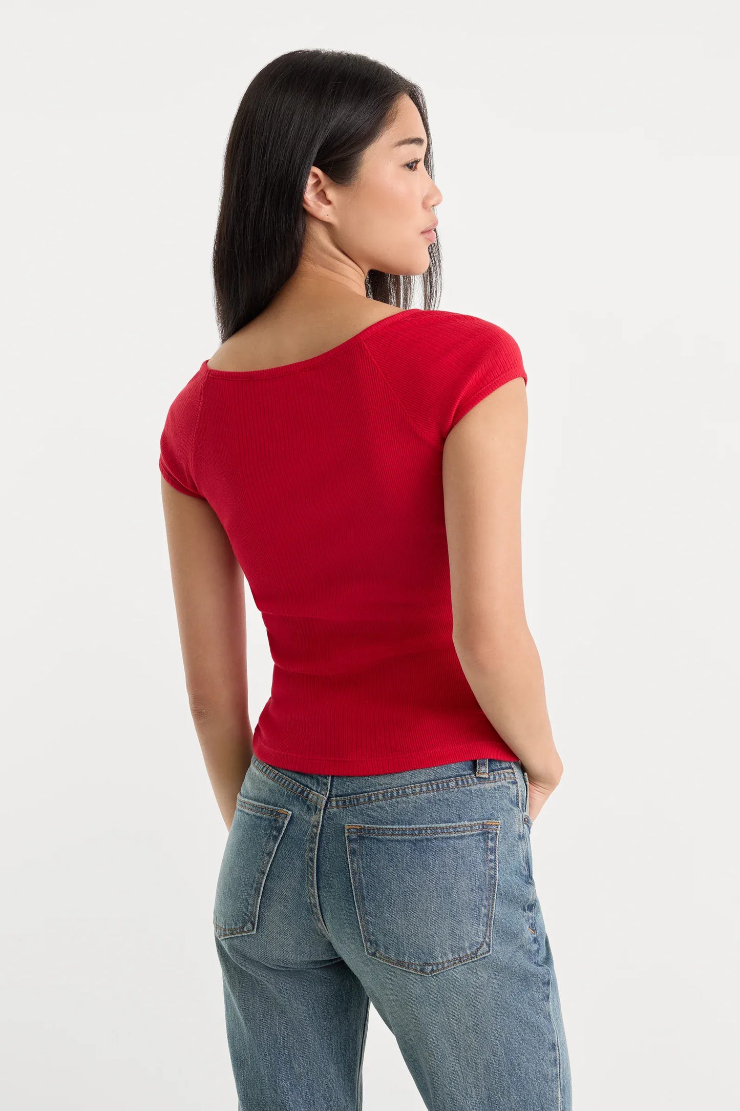 Variegated Rib Top