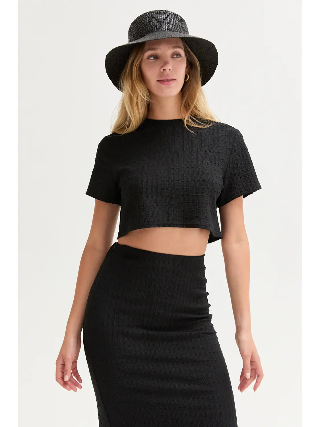 Jenna Textured Knit Set