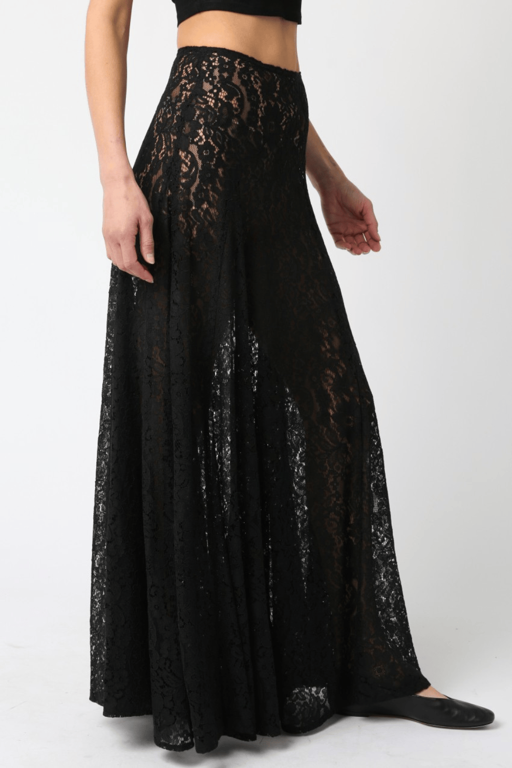 Viola Laced Maxi Skirt