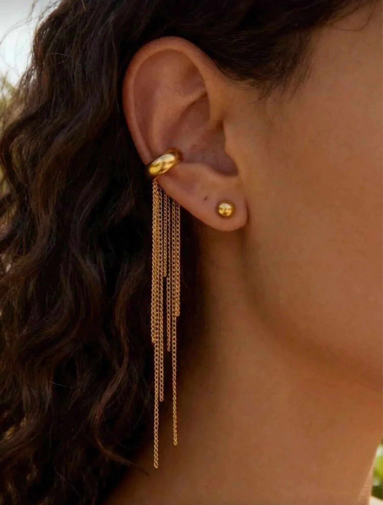 Waterfall Ear Cuff