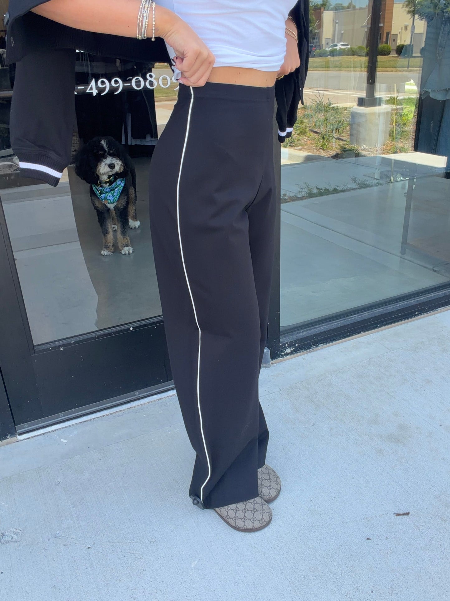 Track Wide Leg Pant