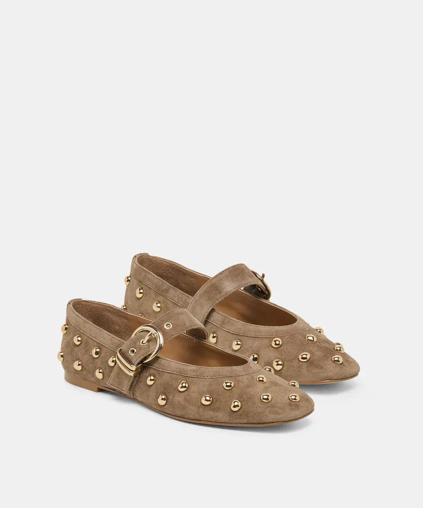 Mikel Stud Ballet Flat