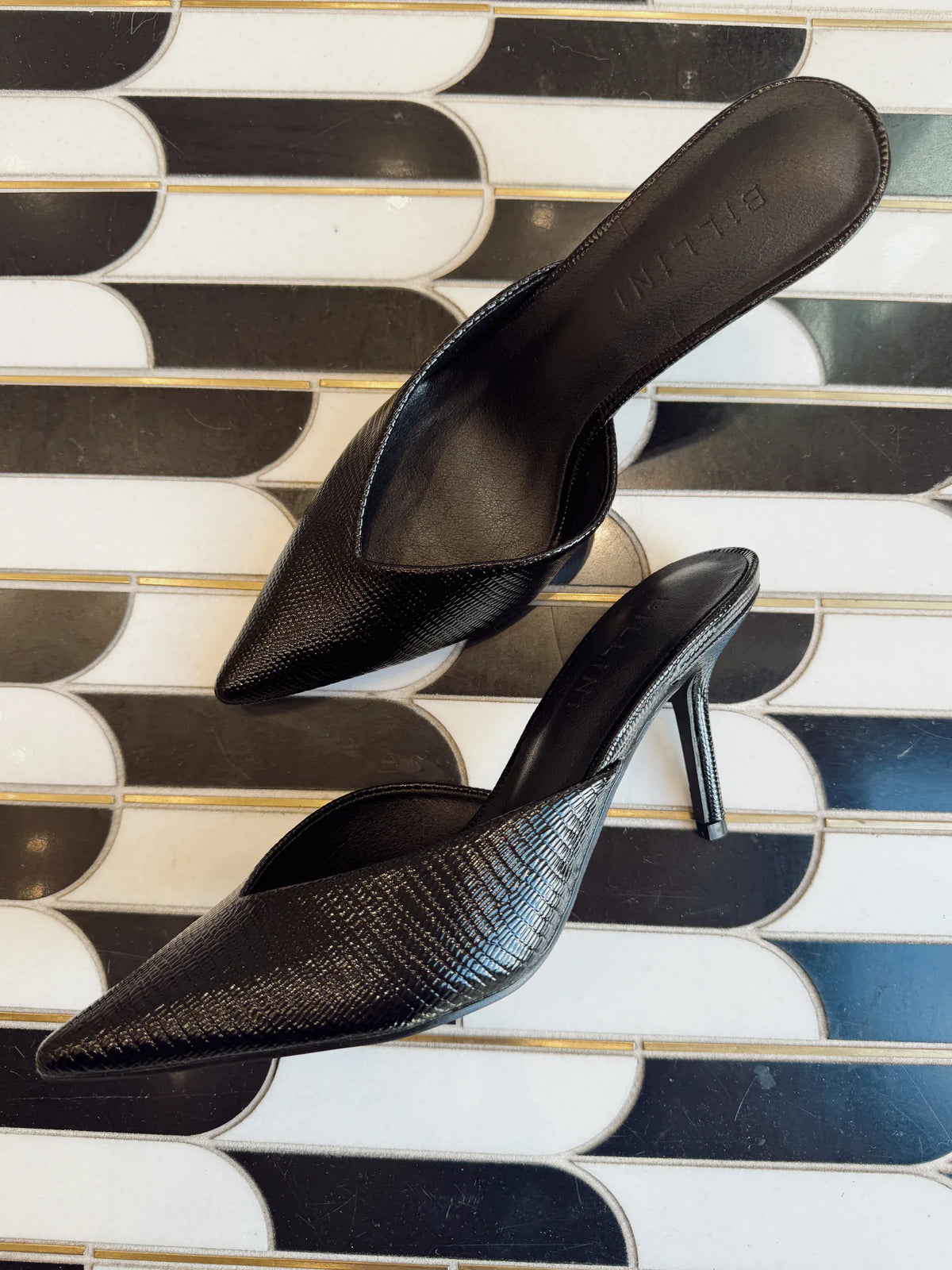 Karey Lizard Heel