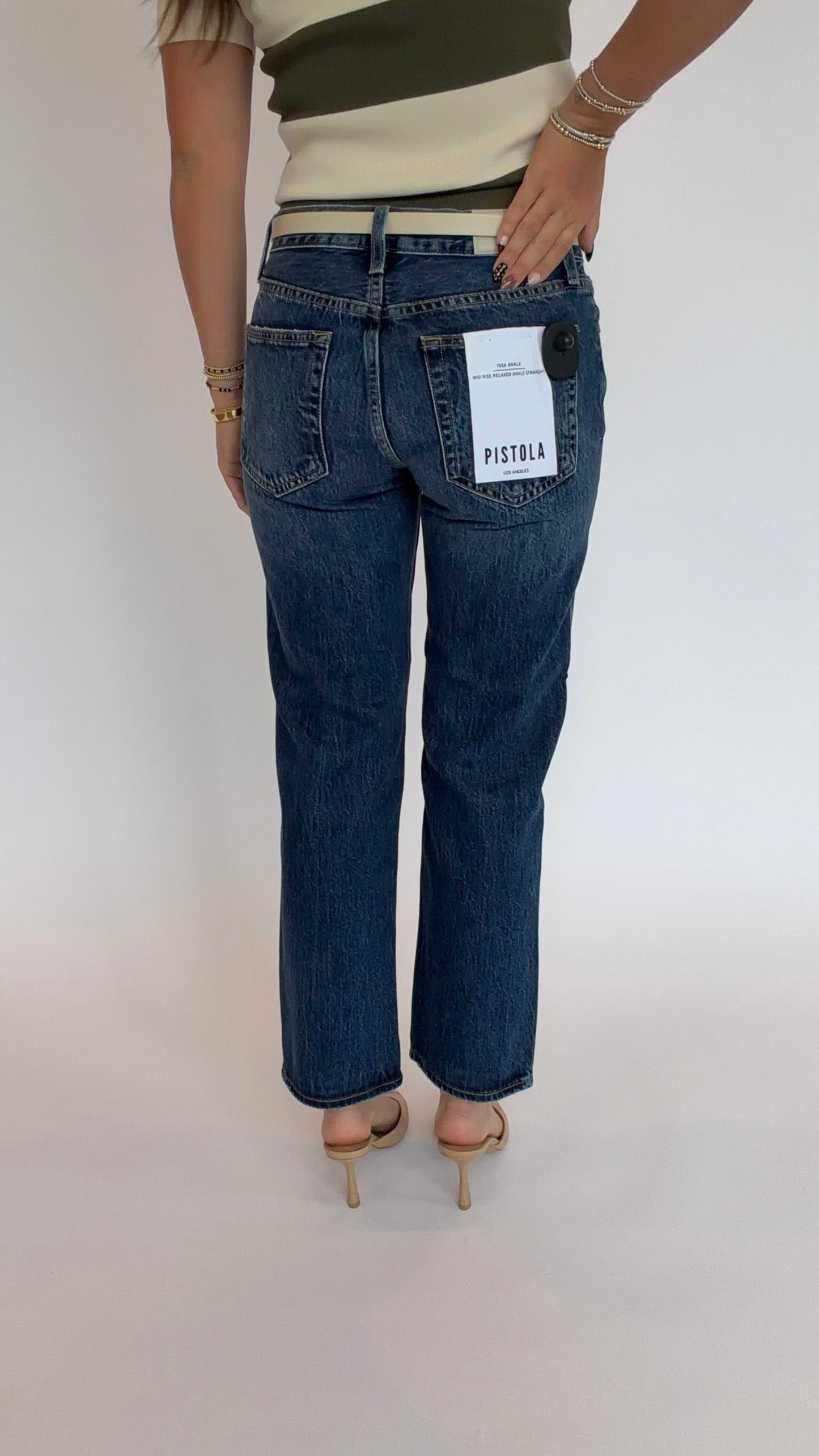 Issa Straight Ankle Jean