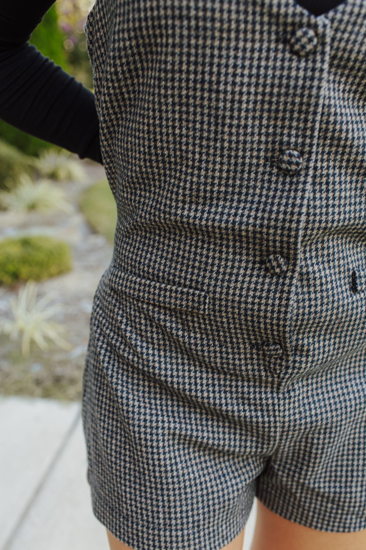 Outta Here Officer Buttons Romper