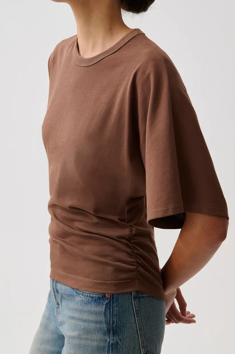 Chocolate Kimono Tee