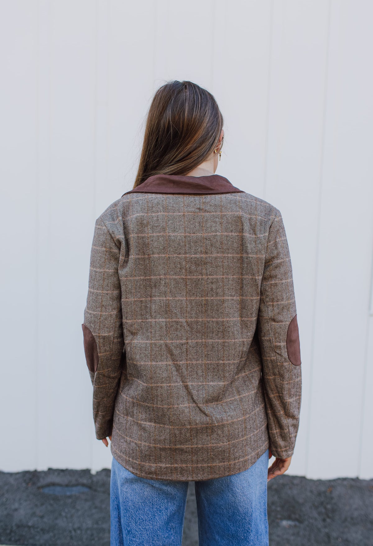 Piper Herringbone Blazer