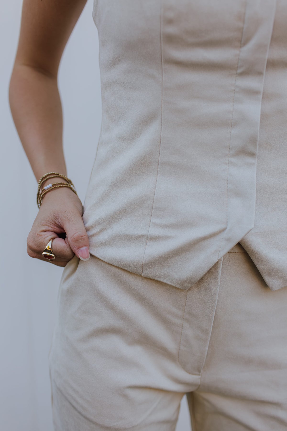 Neve Suede Tube Top