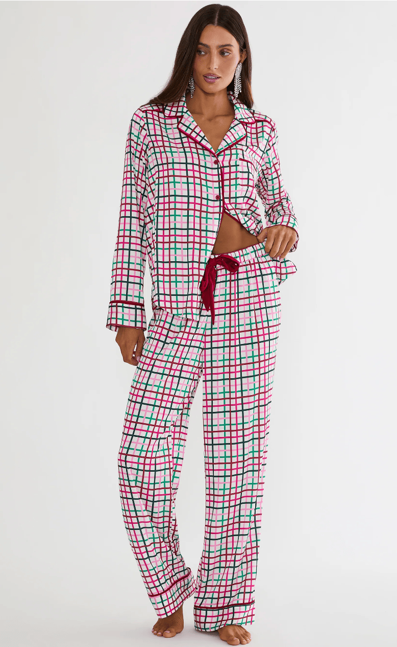 Sprinkle Cookie Plaid PJ's