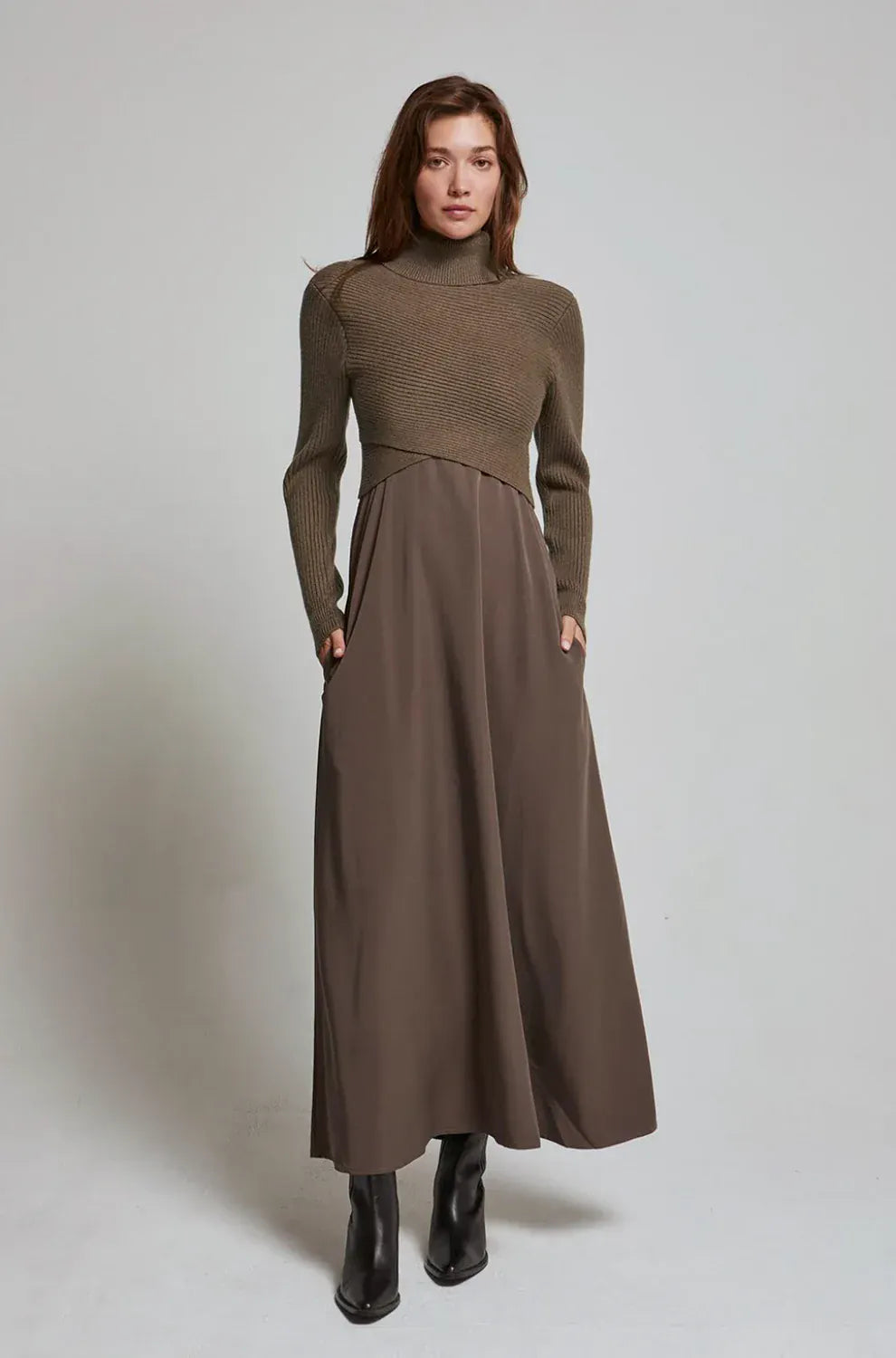 Brooks Dress and Sweater Set