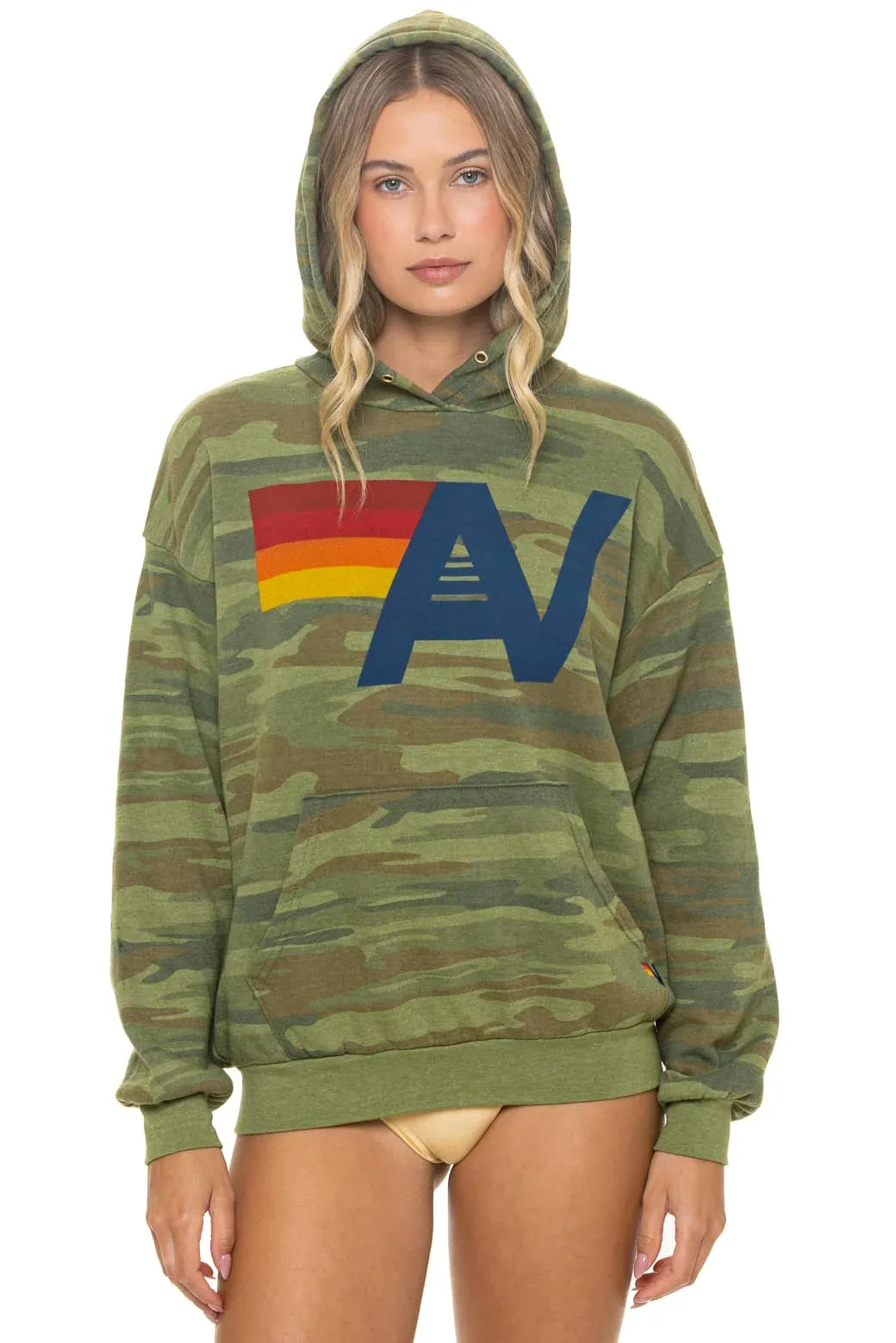 AV Camo Logo Pullover