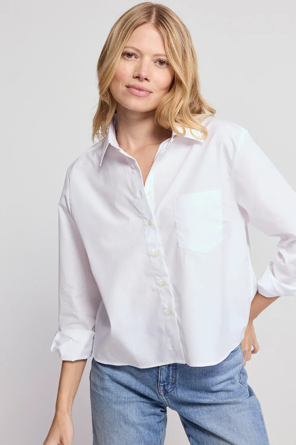 The Long Sleeve Boxy Crop