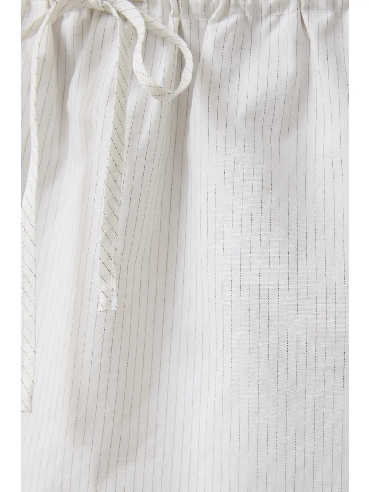 Striped Drawstring Skort