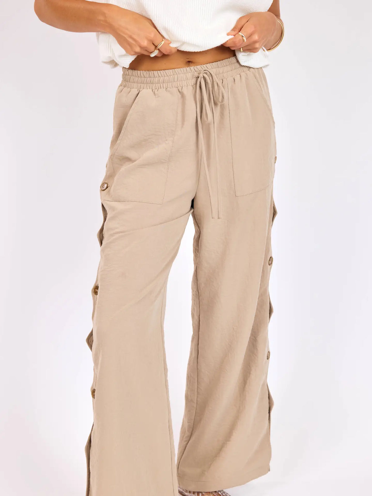 Natural Roots Button Pants