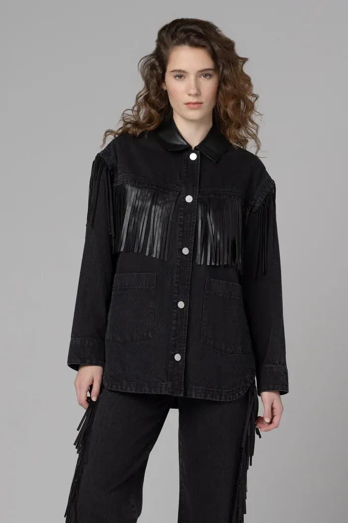 Pony Up Fringe Jacket