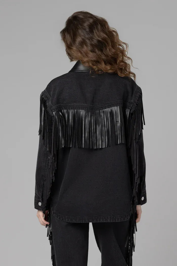Pony Up Fringe Jacket