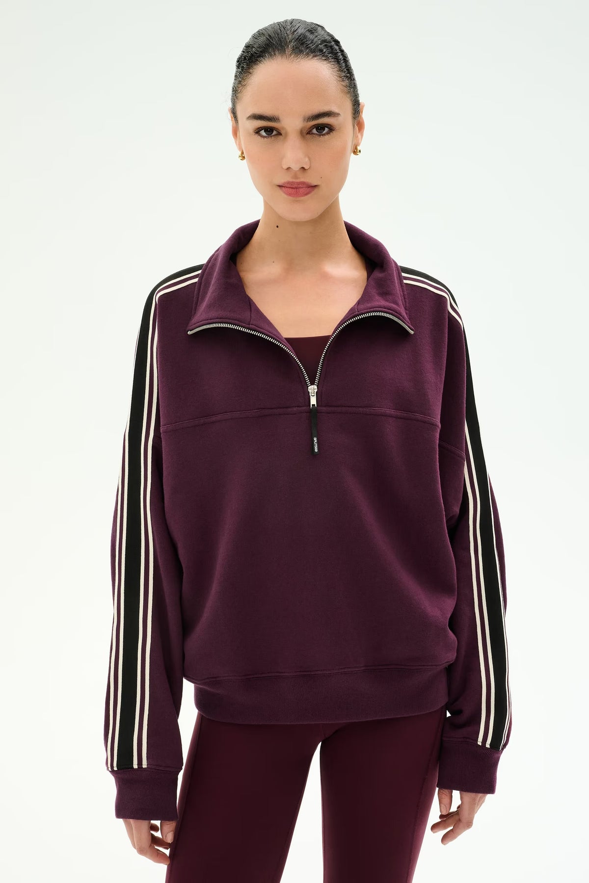 Goldie French Oversized Half Zip