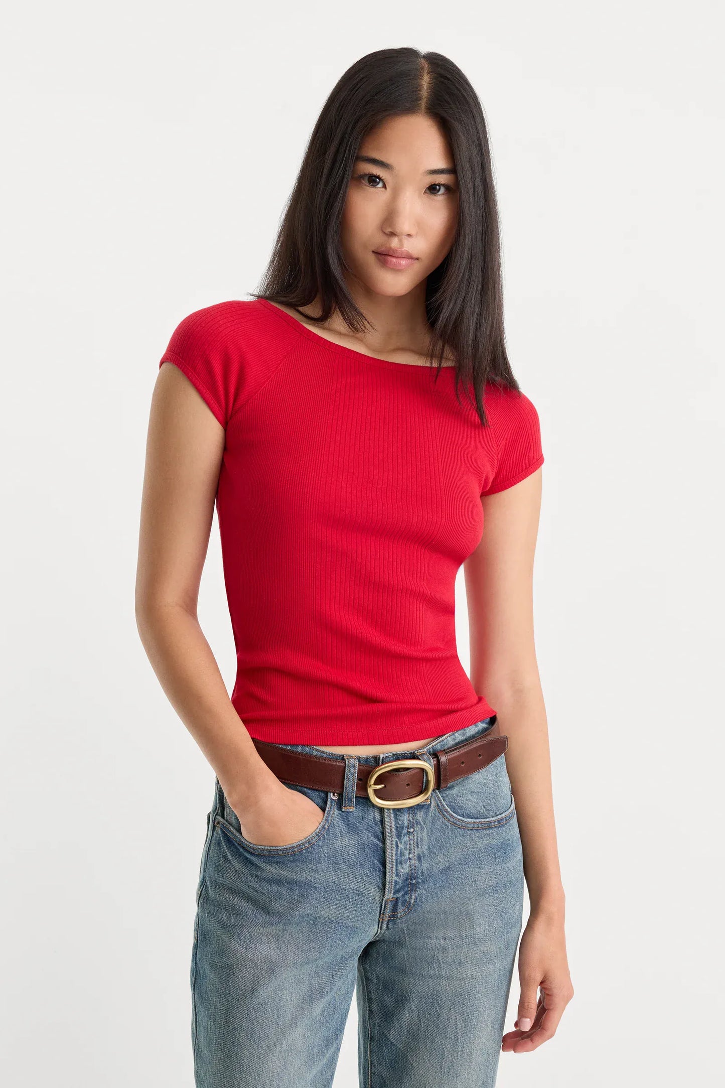 Variegated Rib Top