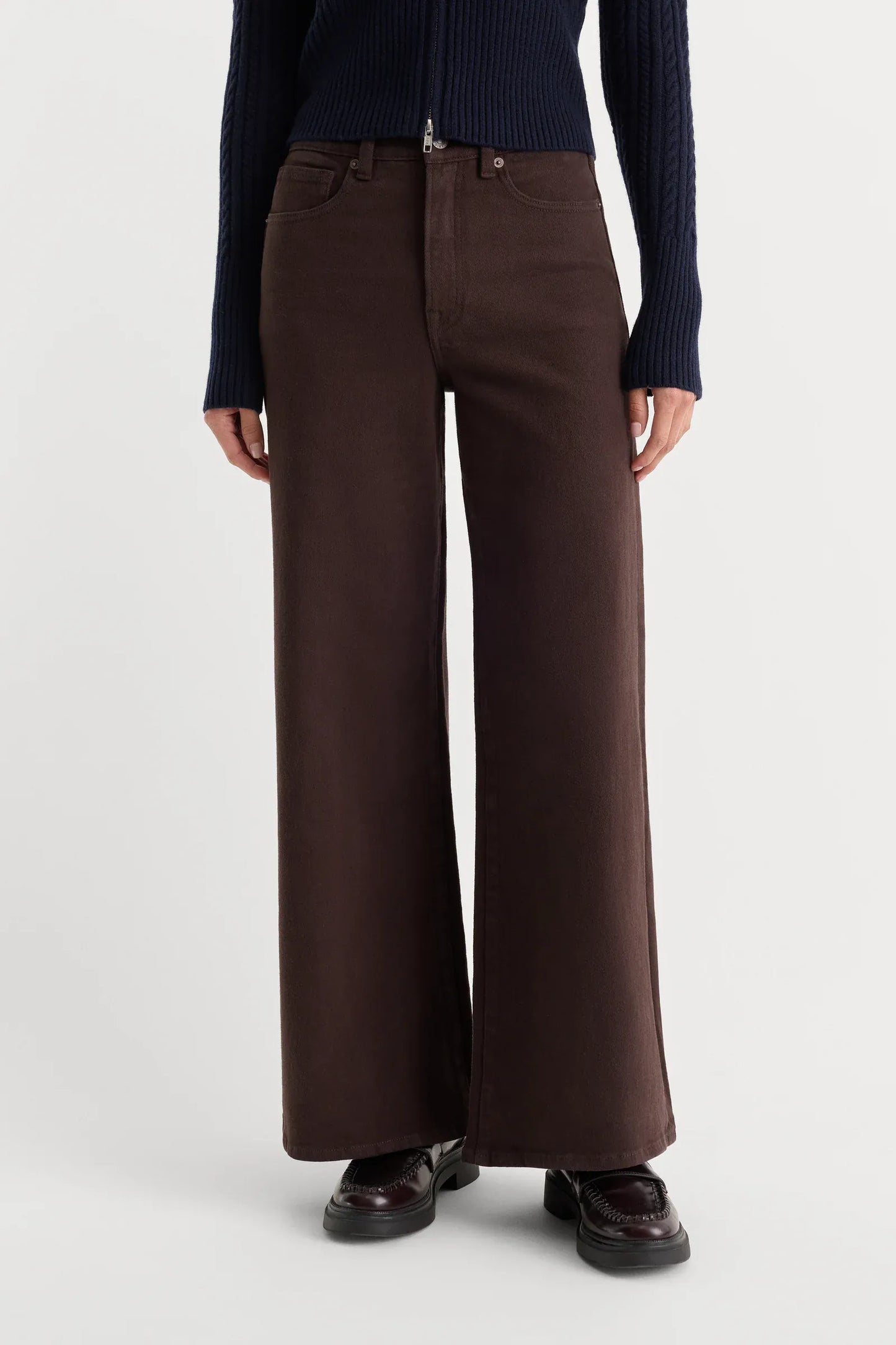 Espresso Palazzo Ankle Jean