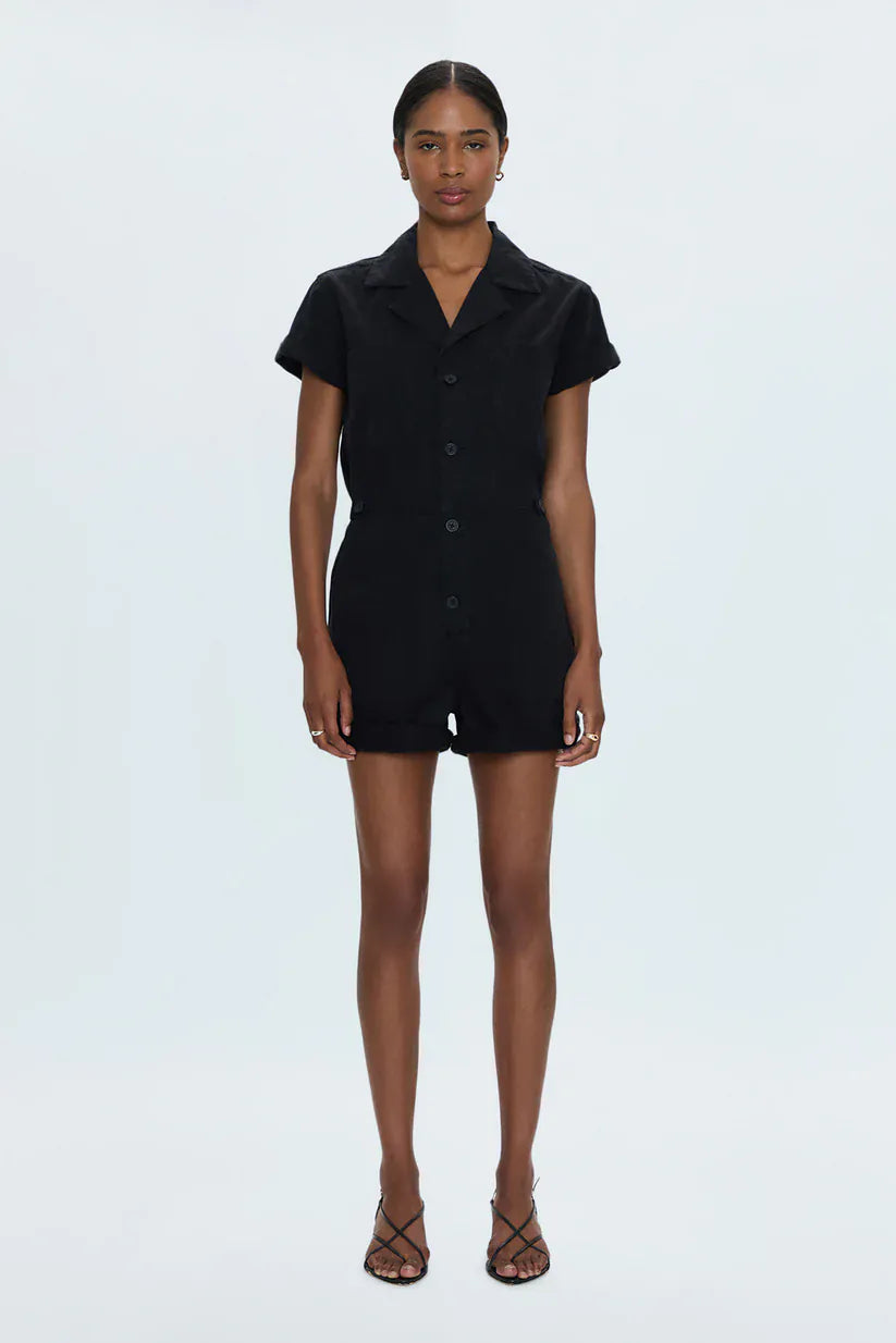 Parker Romper - Fade To Black
