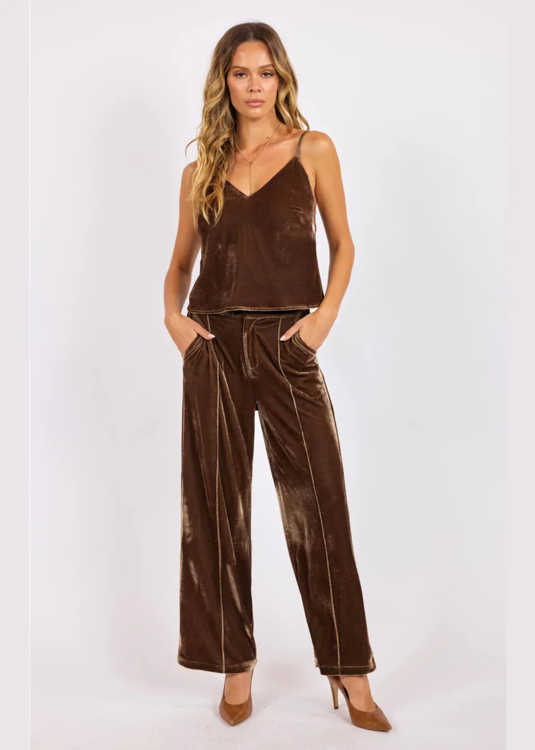Twilight Spell Stretch Velvet Cami