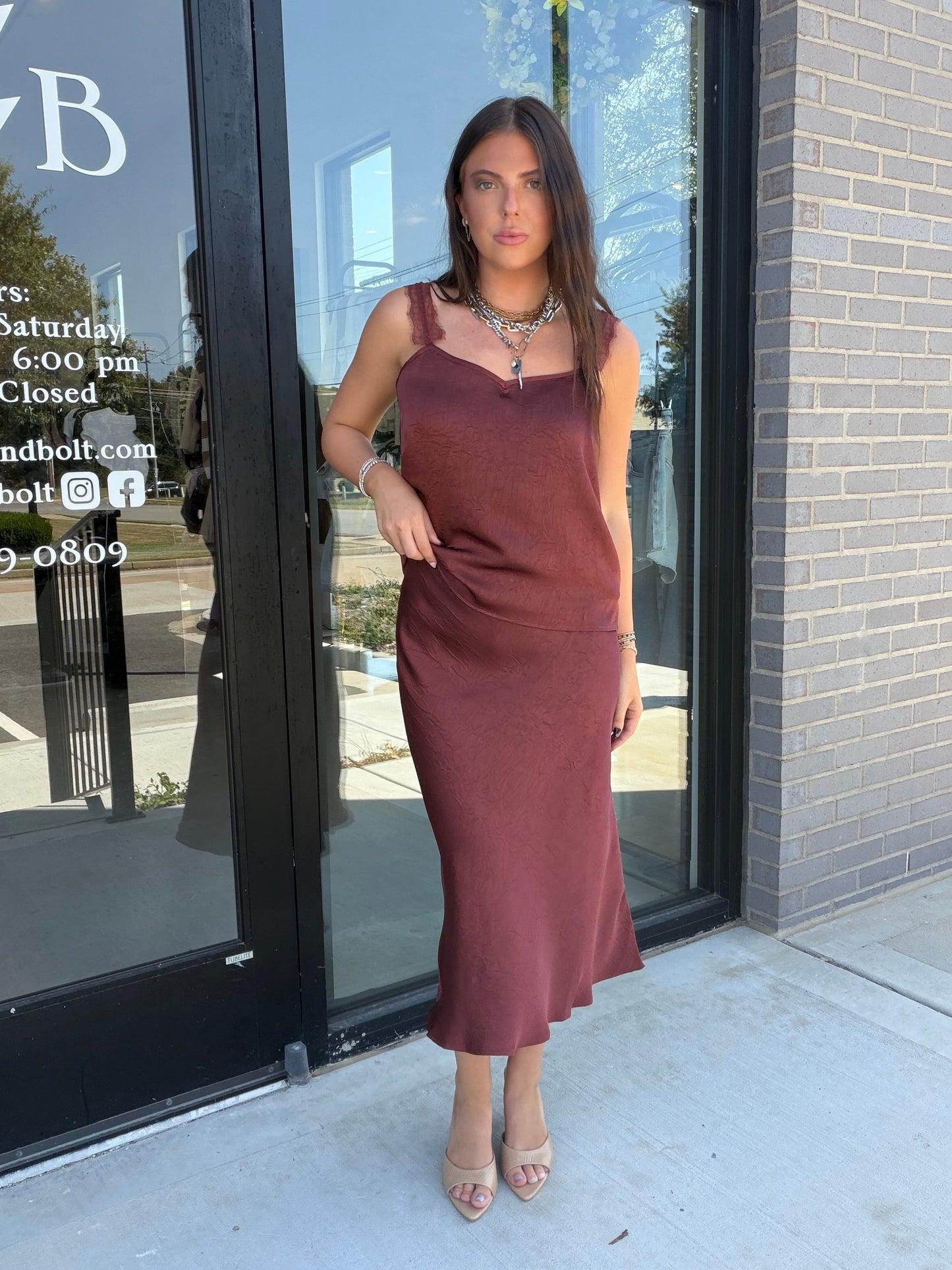 Ceremony Midi Skirt