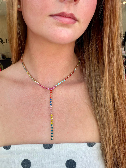 Multi Gold Cassandra Necklace
