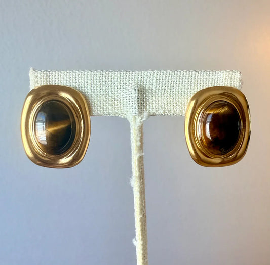 Tigers Eye Stud