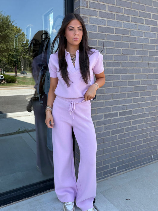 Ribbed Knit Pant