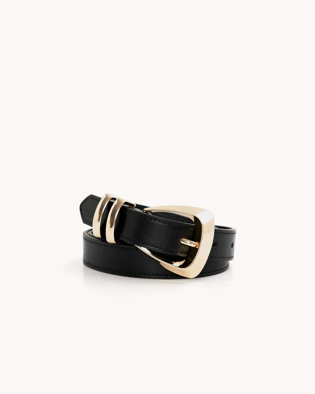 Carlota Belt- Black and Gold