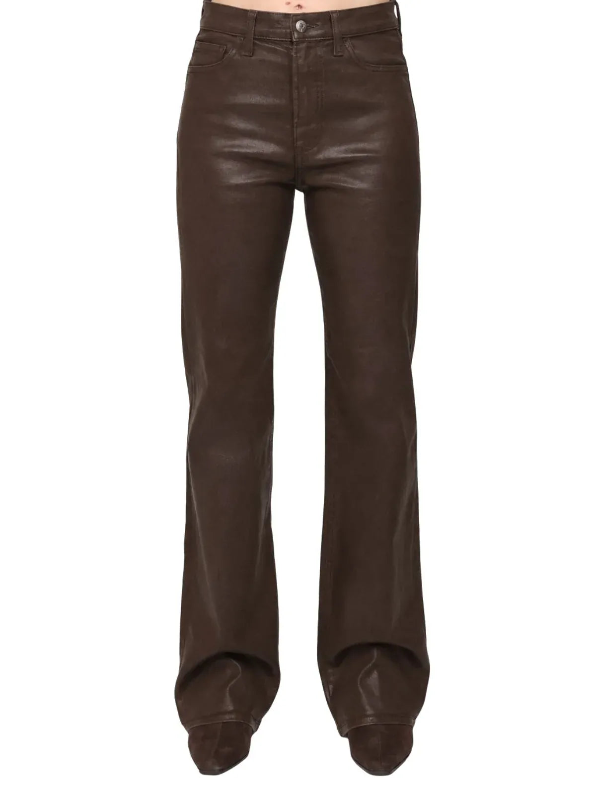 Evie Mocha Coated Jean