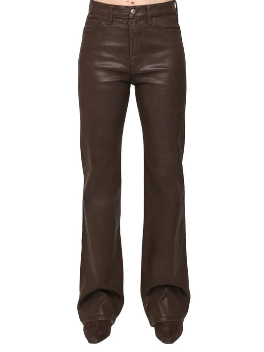 Evie Mocha Coated Jean