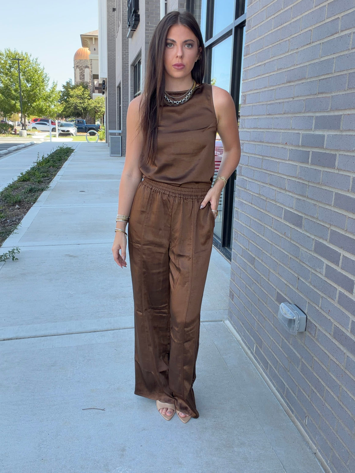 Dawn Satin Top