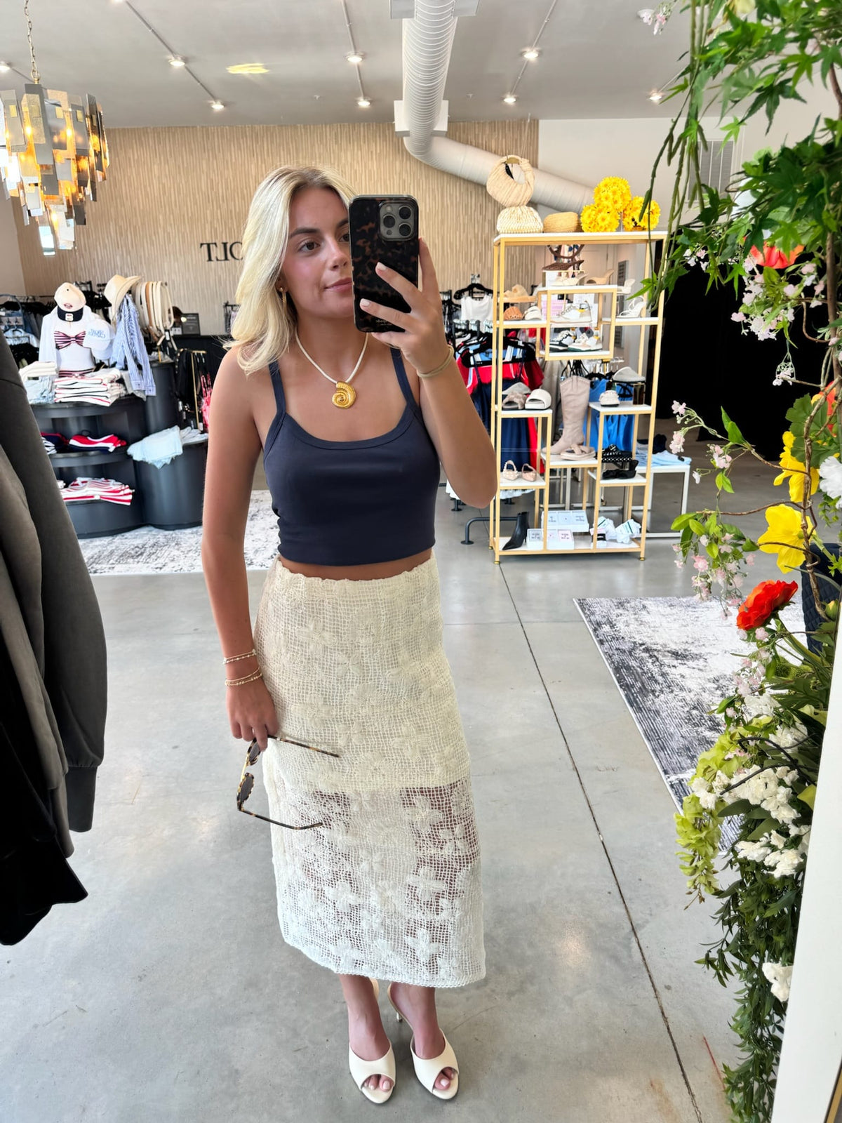 Priscilla Crochet Skirt