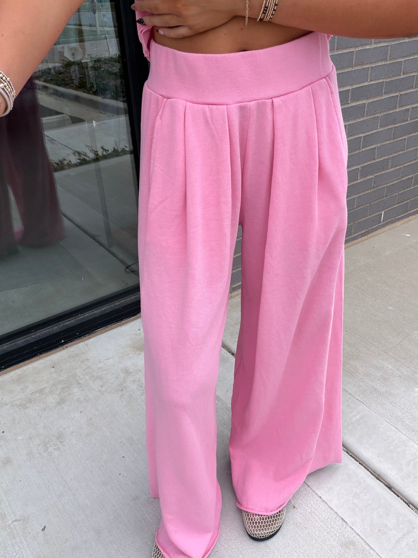 Bubblegum Ribbed Set