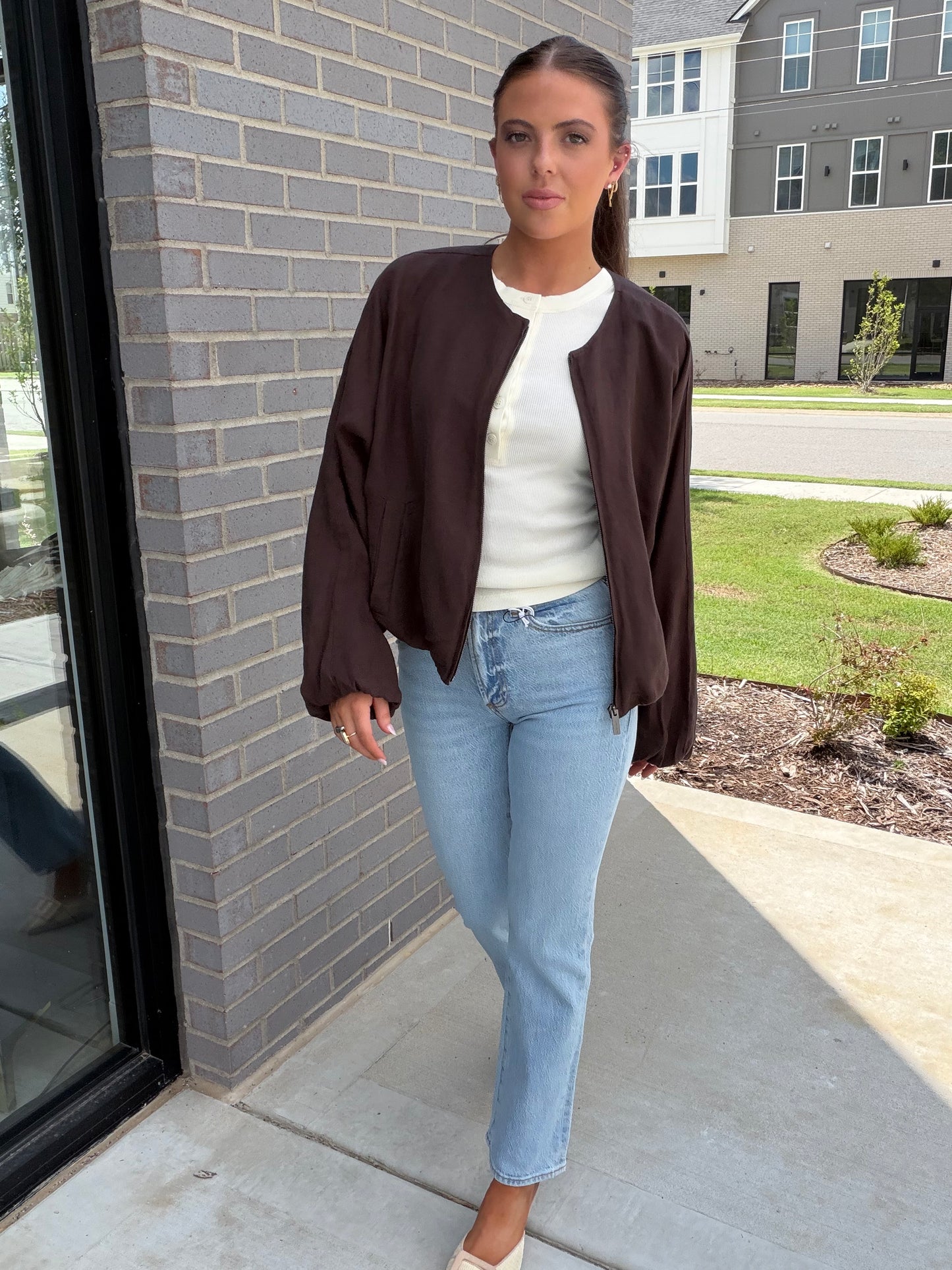 Linen Bubble Jacket