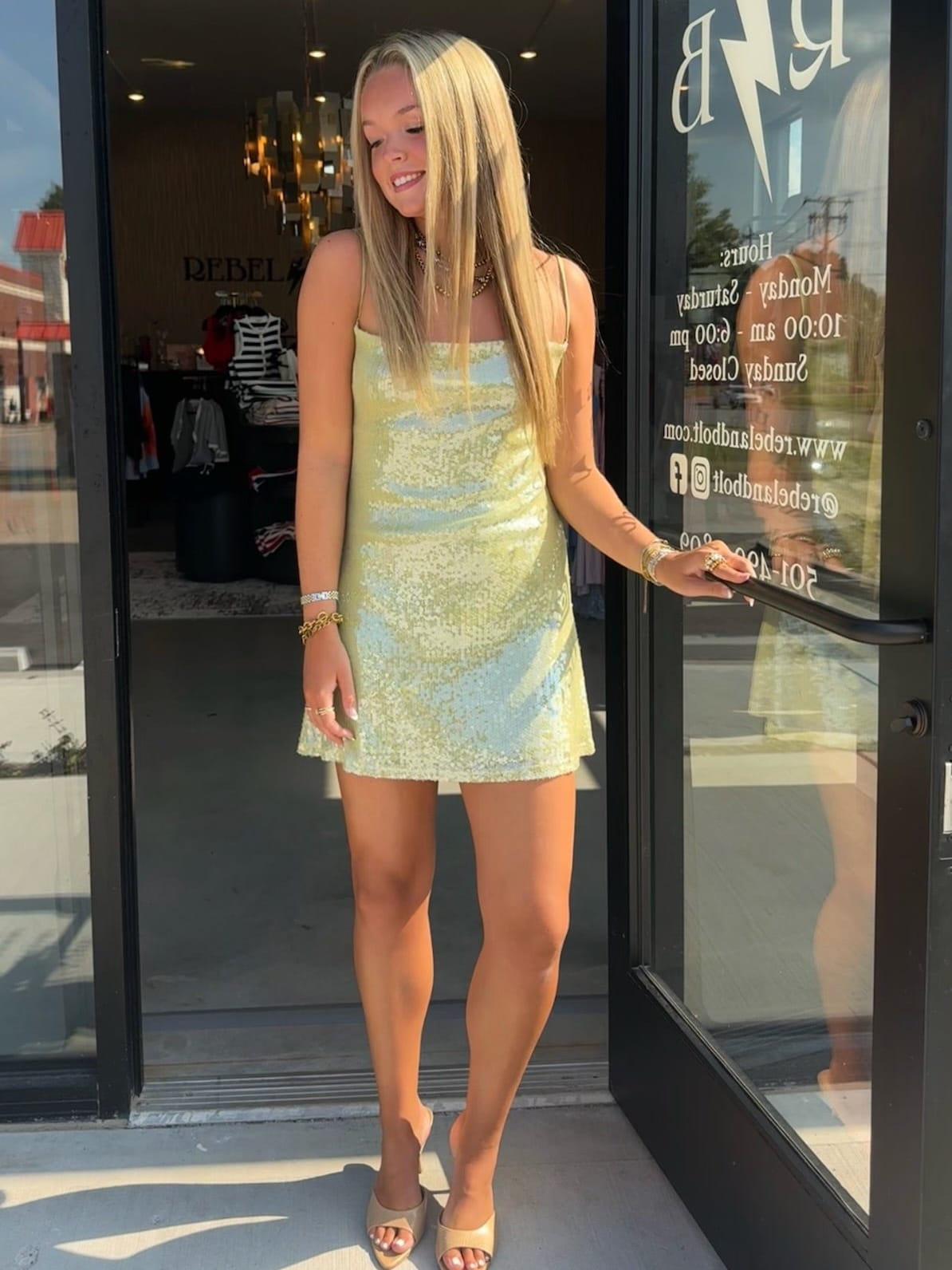 Positano Sequin Mini