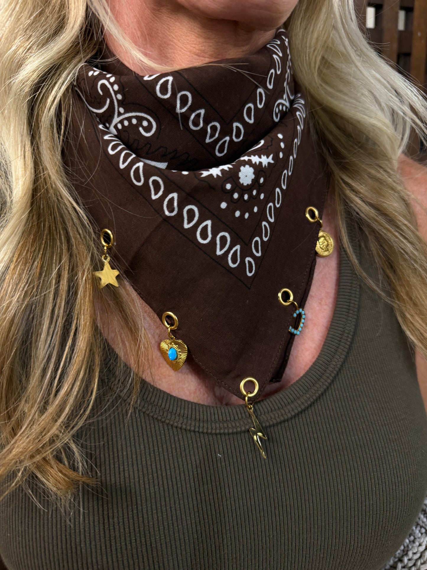 Custom Charm Bandana