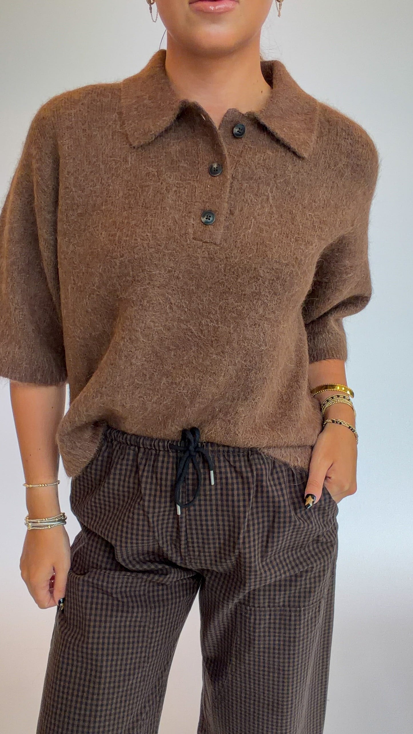 Nadya Boxy Polo