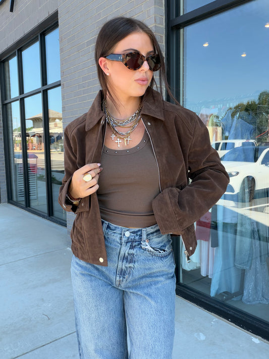 Tata Suede Jacket