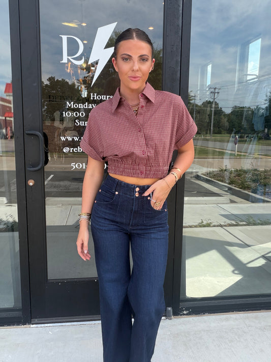 Florence Crop Shirt