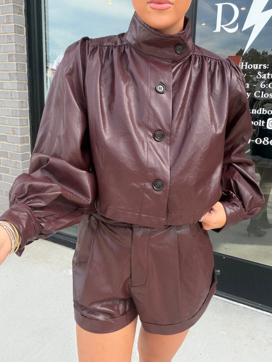 District Crop Jacket