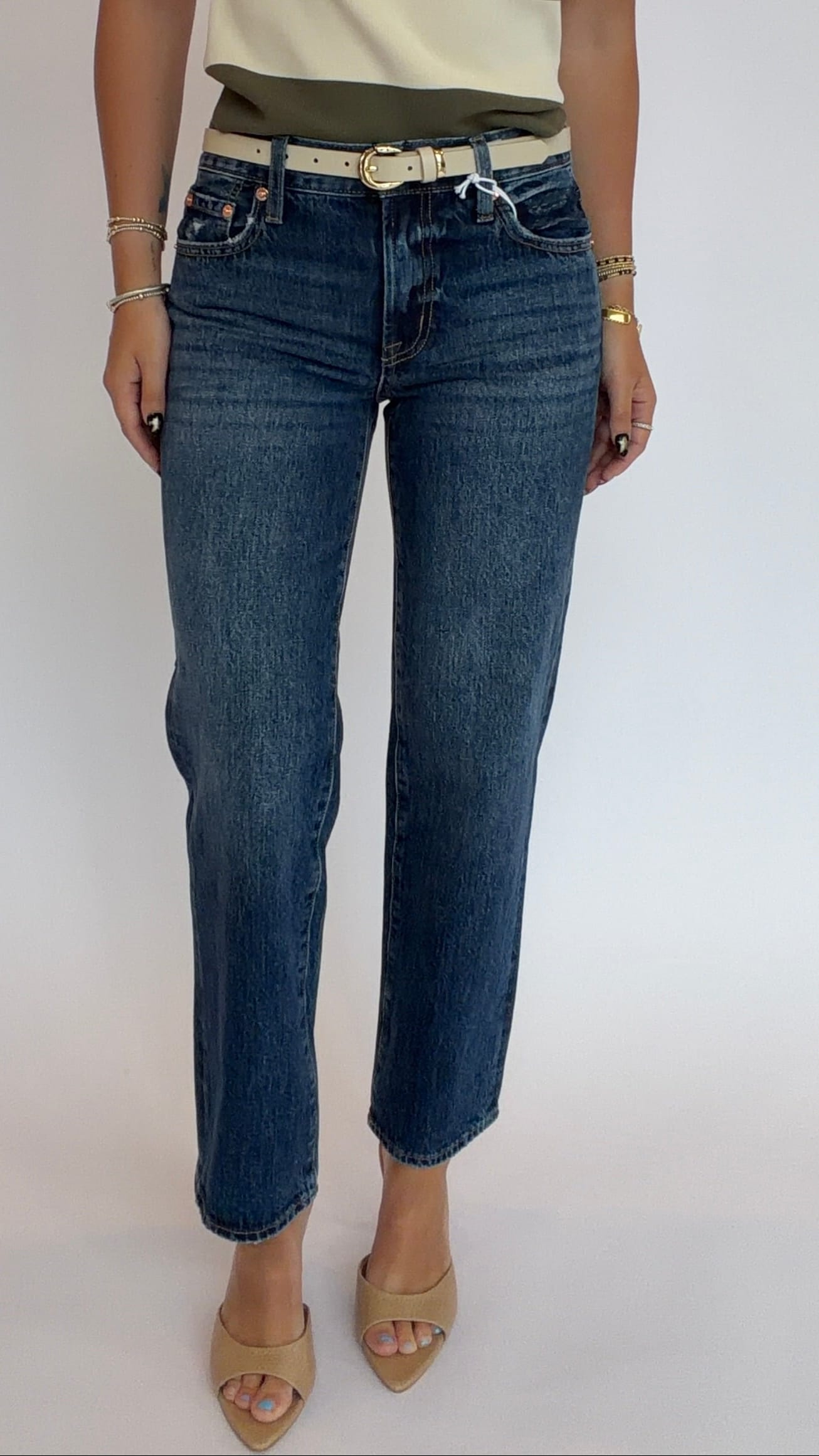 Issa Straight Ankle Jean