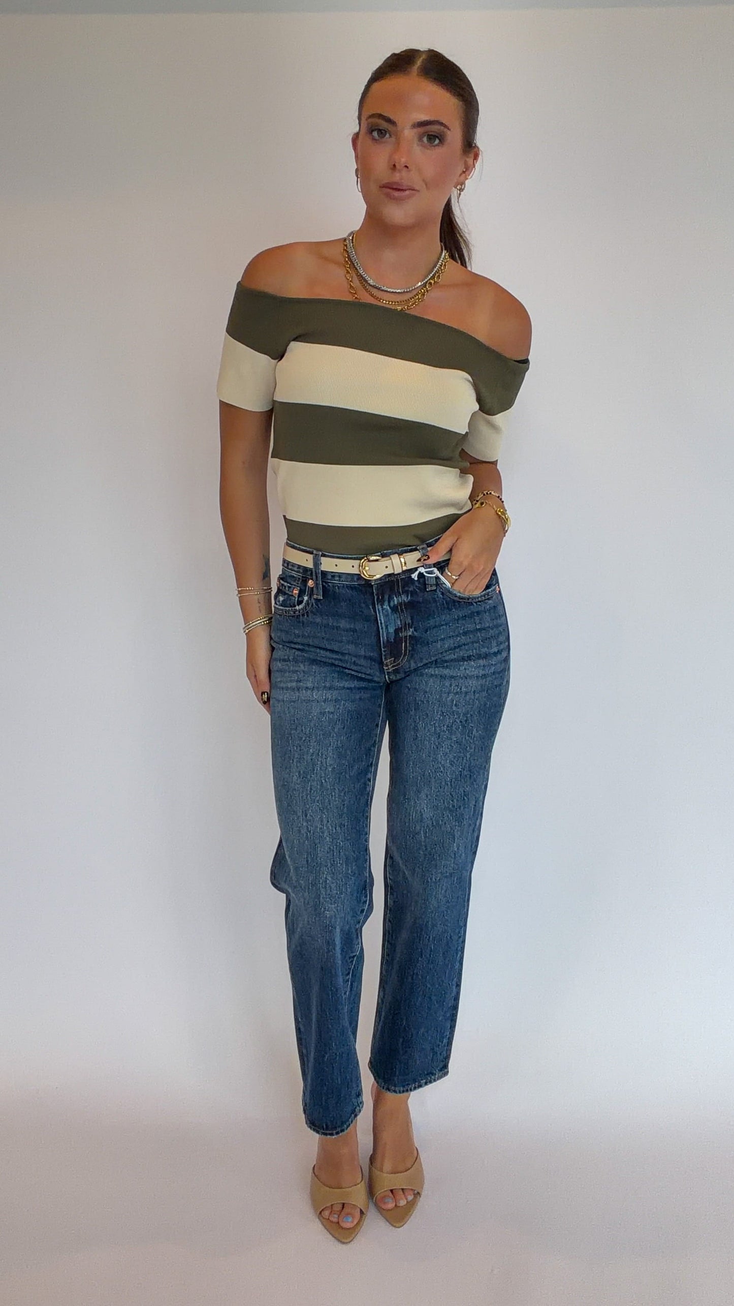 Tika Striped Top