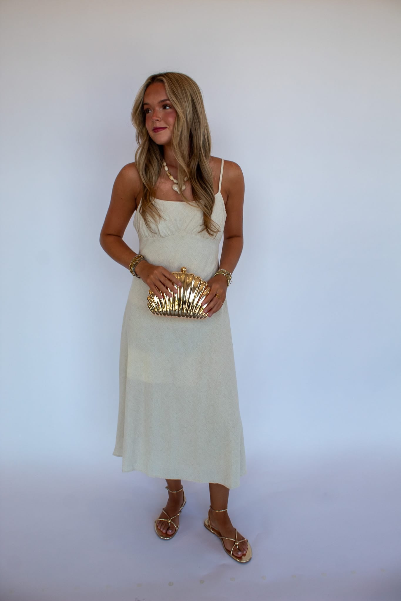 Emery Linen Midi Dress