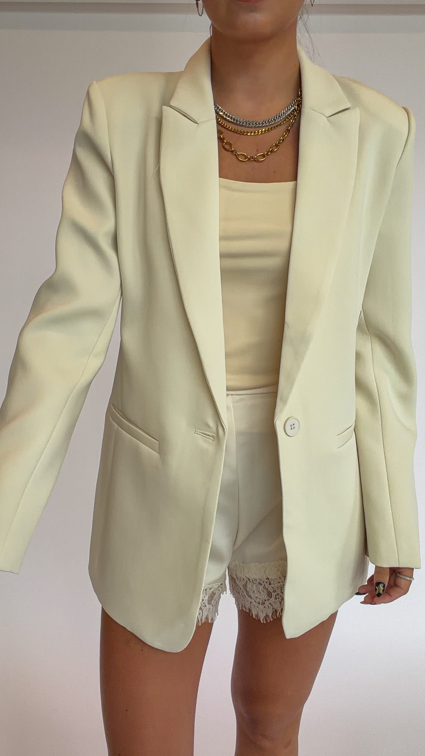 Cream Blazer