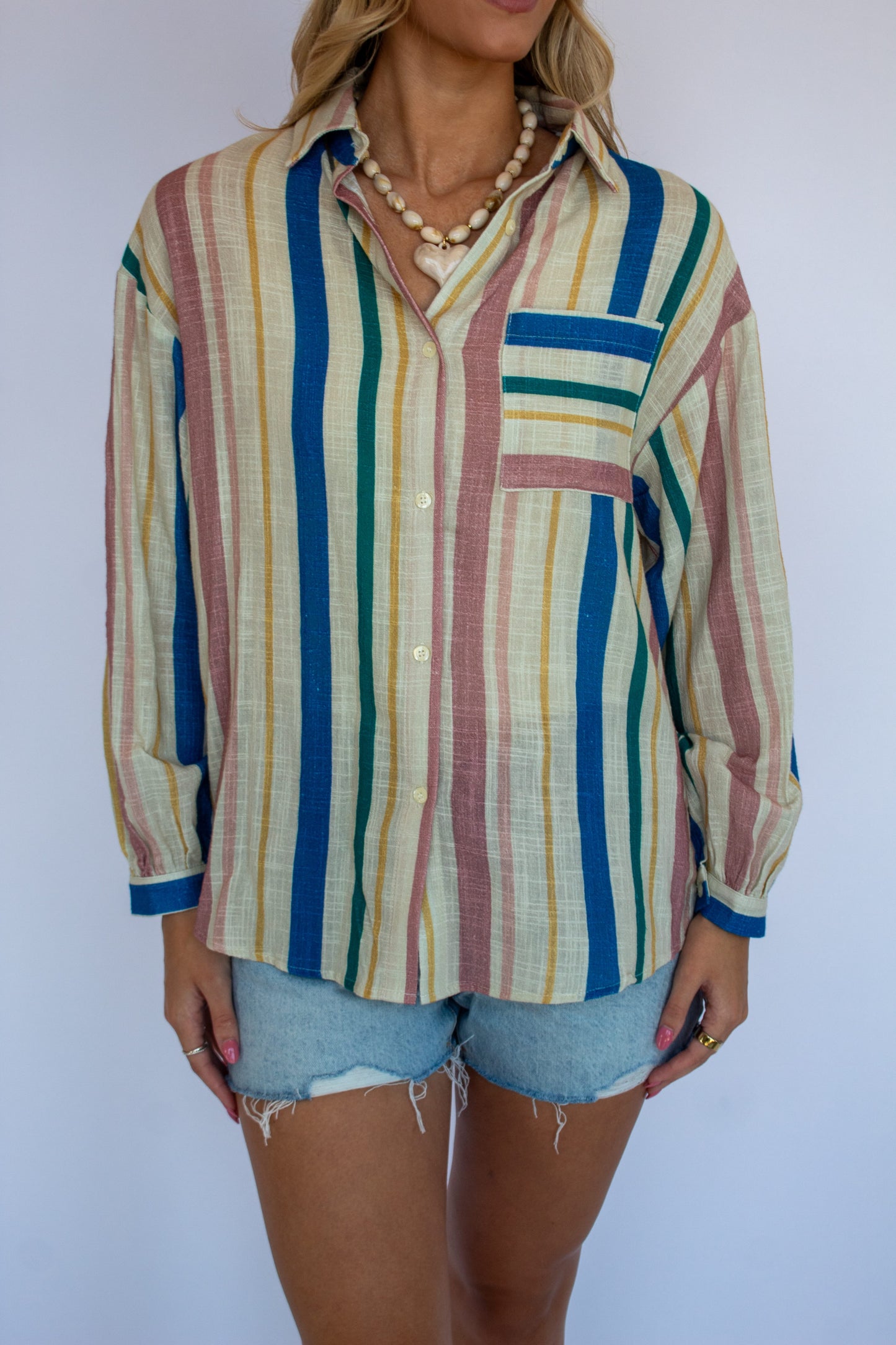 Sail Away Button Up