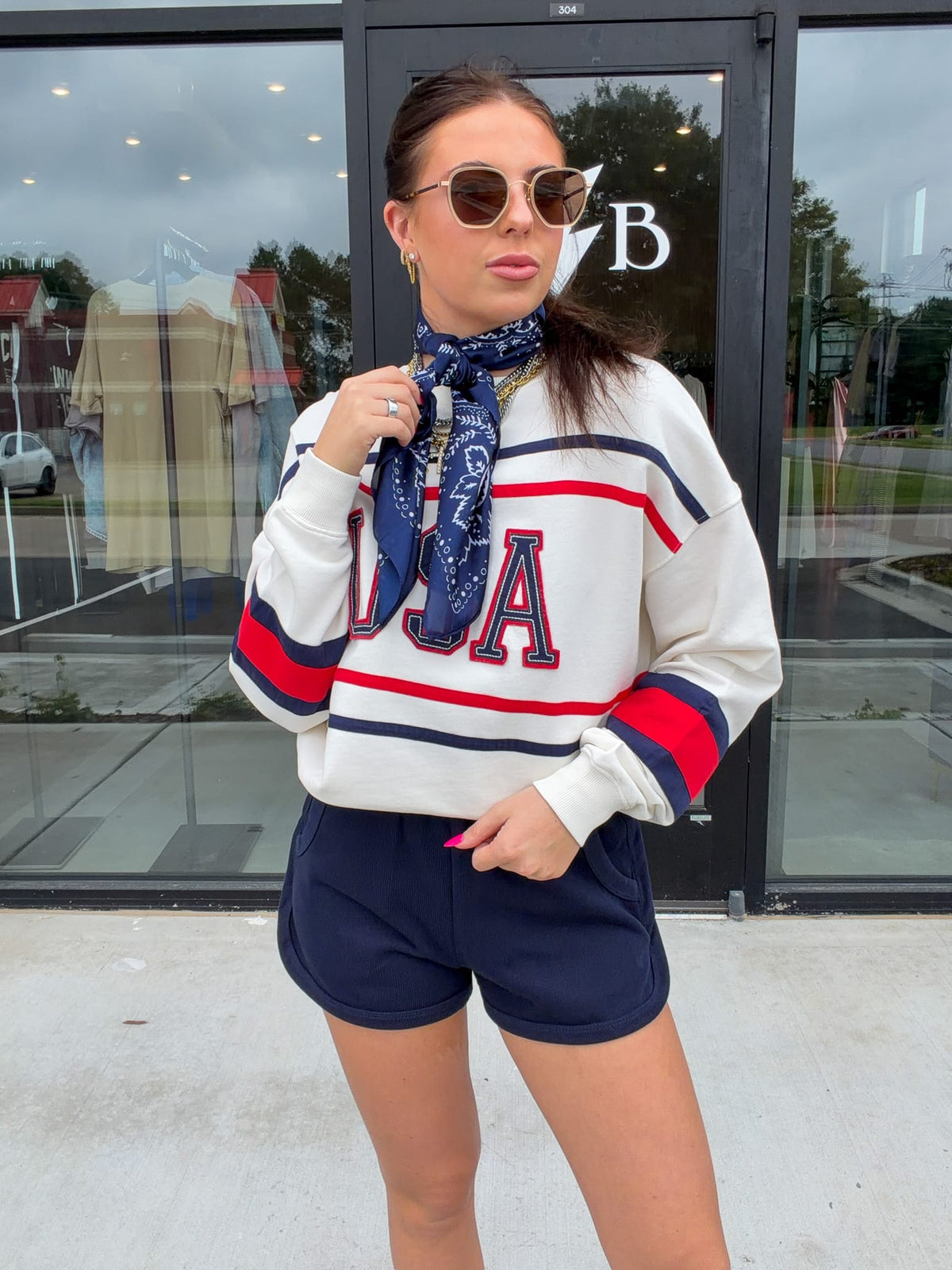 Devyn USA Crewneck