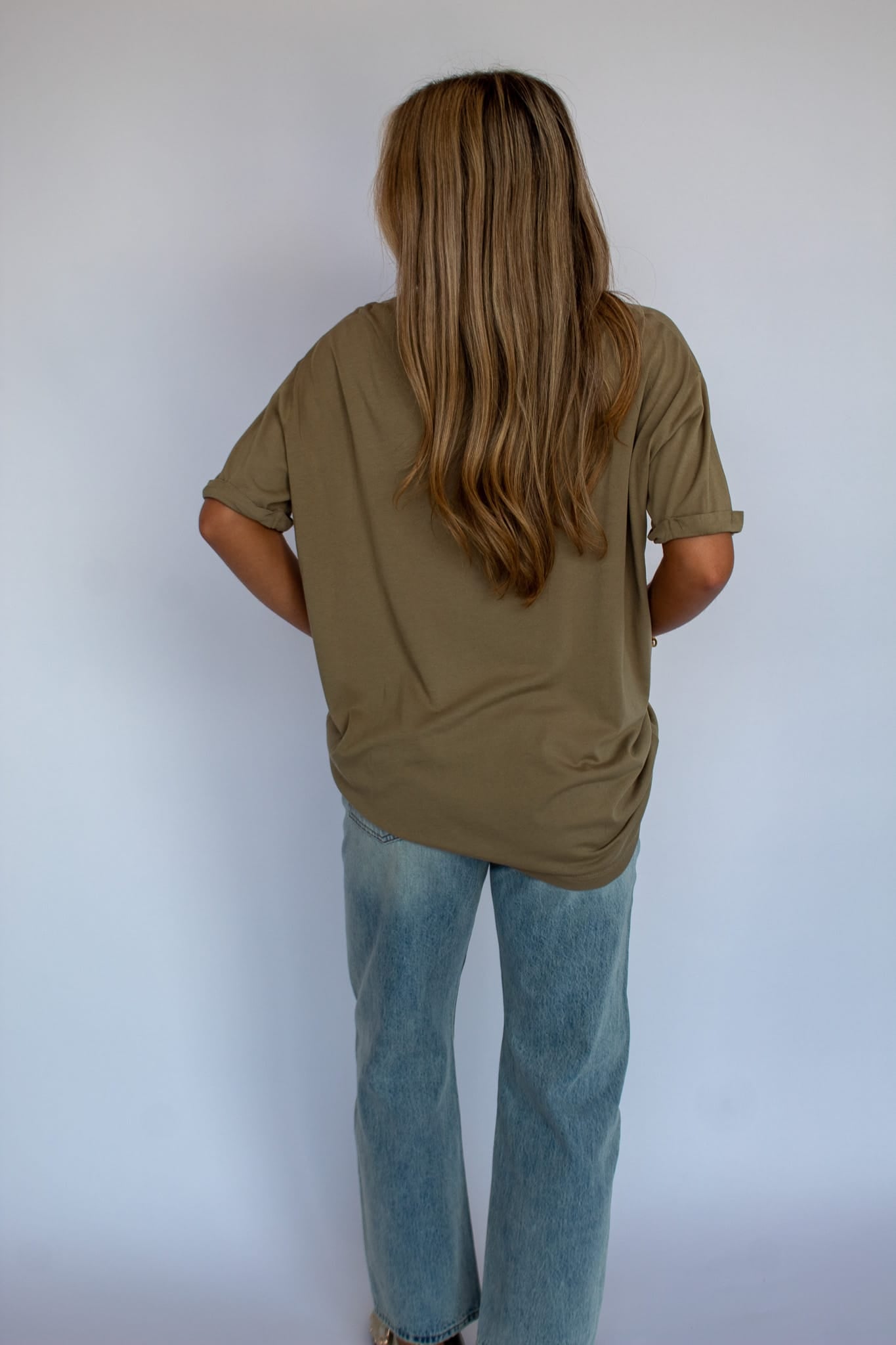 Conway Oversized Tee- Sand
